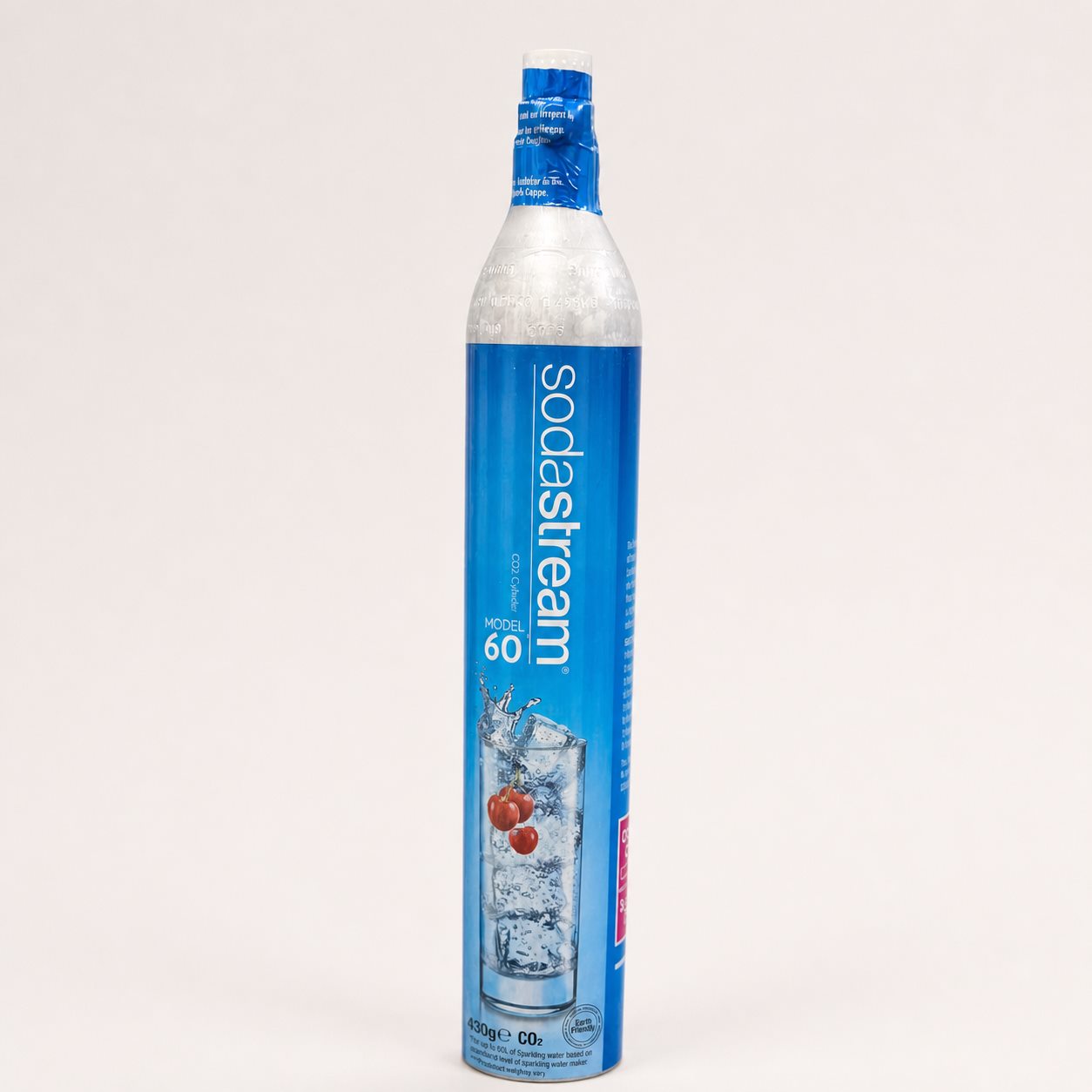 SodaStream blue screw-in 60L CO2 cylinder