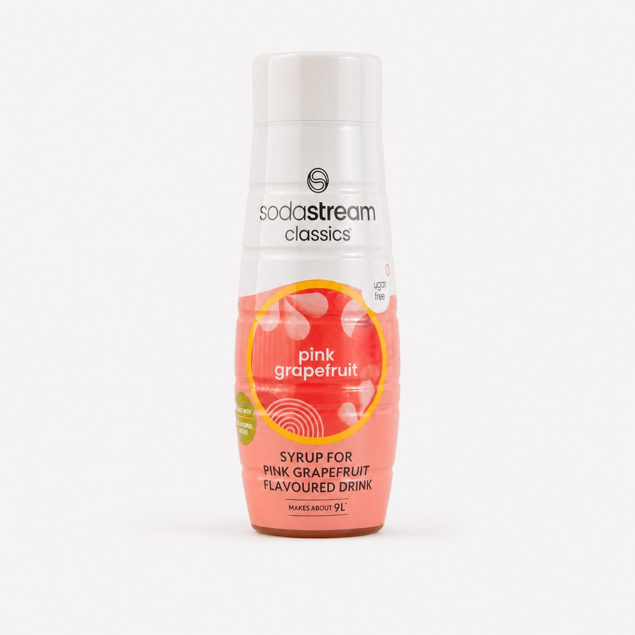 SodaStream pink grapefruit syrup